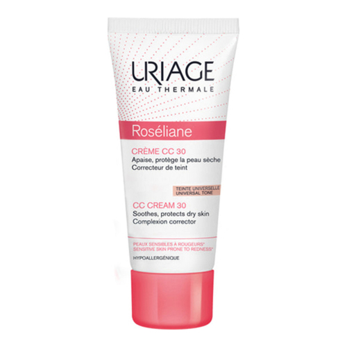 Uriage Roseliane CC Cream 30, 40ml/1.35 fl oz Uriage Roseliane CC Cream 30 on white background