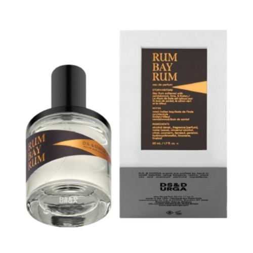 D.S. & Durga Rum Bay Rum, 50ml/1.69 fl oz D.S. & Durga Rum Bay Rum on white background