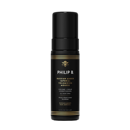 Philip B Botanical Russian Amber Imperial Volumizing Mousse, 163ml/5.5 fl oz Philip B Botanical Russian Amber Imperial Volumizing Mousse on white background
