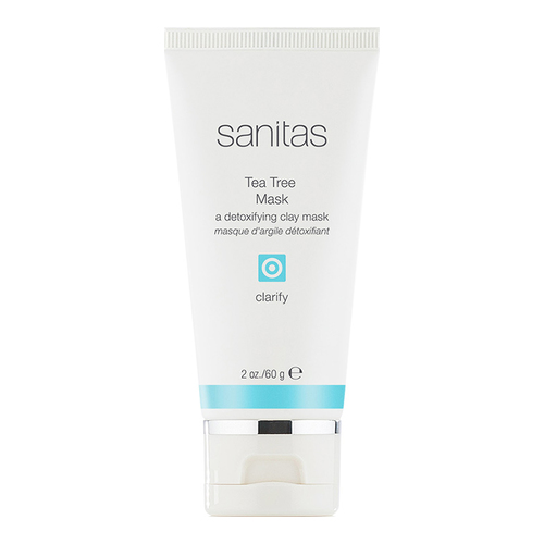 Sanitas Tea Tree Mask on white background