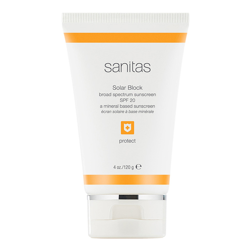 Sanitas Solar Block, 120g/4.2 oz Sanitas Solar Block on white background