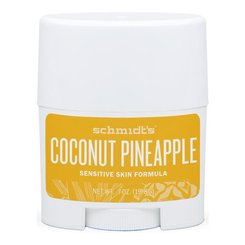Schmidts Natural Deodorant Sensitive Skin Deodorant Stick - Coconut Pineapple, 92g/3.25 oz Schmidts Natural Sensitive Skin Deodorant Stick - Coconut Pineapple on white background
