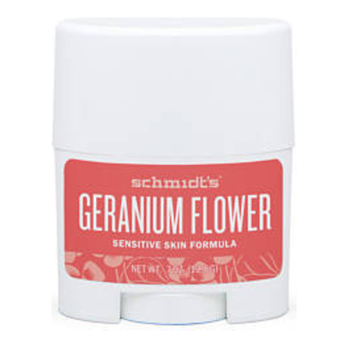 Schmidts Natural Sensitive Skin Deodorant Stick (Travel Size) - Geranium Flower, 19.8g/0.7 oz