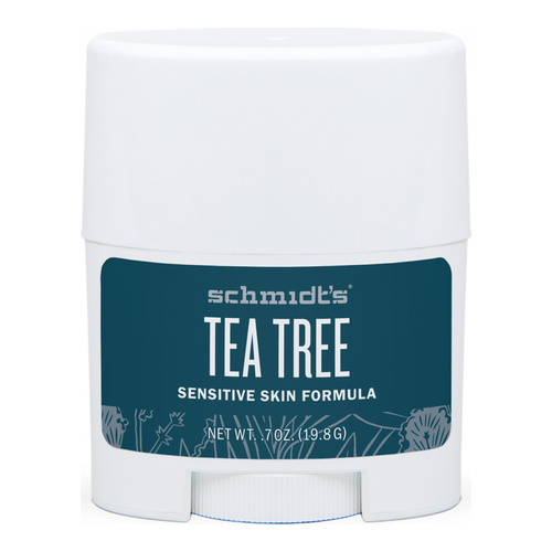 Schmidts Natural Sensitive Skin Deodorant Stick - Tea Tree on white background