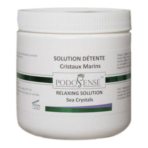 Podosense Solution Sea Crystals Relaxing (Lavender and Sweet Mint), 600g/21.2 oz Podosense Solution Sea Crystals Relaxing (Lavender and Sweet Mint) on white background