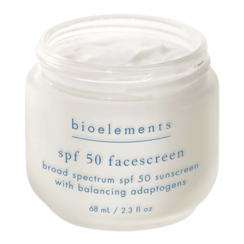 Bioelements SPF 50 FaceScreen on white background