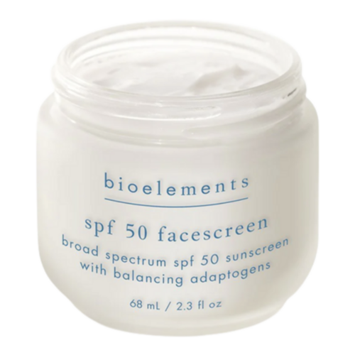 Bioelements SPF 50 FaceScreen, 68ml/2.3 fl oz Bioelements SPF 50 FaceScreen on white background
