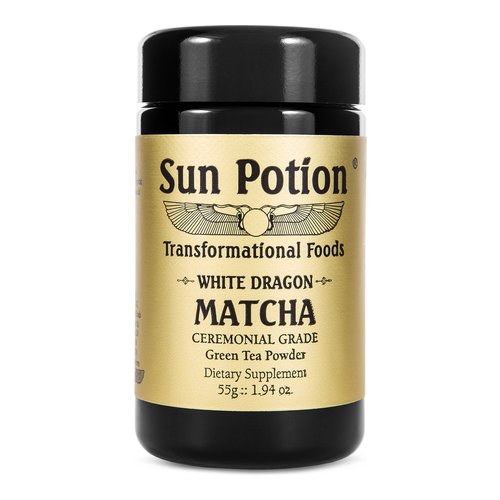 Sun Potion White Dragon Matcha, 55g/1.9 oz Sun Potion White Dragon Matcha on white background