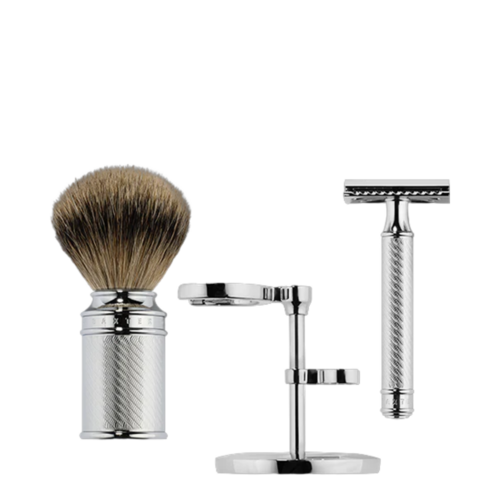 Baxter of California Safety Razor Set on white background