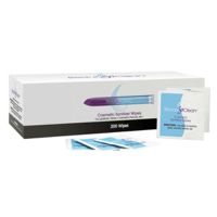 BeautySoClean Cosmetic Sanitizer Wipes on white background