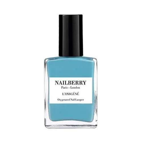 Nailberry Minty Fresh, 15ml/0.5 fl oz Nailberry Peony Blush on white background