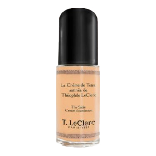 T LeClerc Satin Cream Foundation 03 - Beige Sable Satine, 30ml/1 fl oz T LeClerc Satin Cream Foundation 03 - Beige Sable Satine on white background