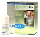 Scarguard  on white background