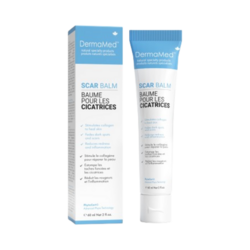 Scar Balm on white background