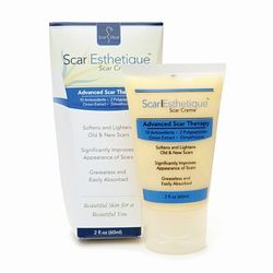 Scar Heal  on white background