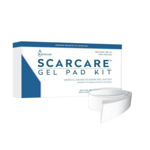 Blaine Labs Scarcare - Gel Strip, 1 set Dr.Blaines Scarcare - Gel Strip on white background