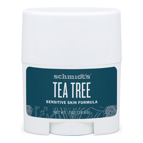 Naturally Yours Schmidts Natural Sensitive Skin Deodorant Stick (Travel Size) - Tea Tree on white background