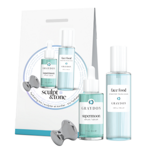 Graydon Sculpt and Tone Hydrating Trio, 1 set Graydon Sculpt and Tone Hydrating Trio on white background