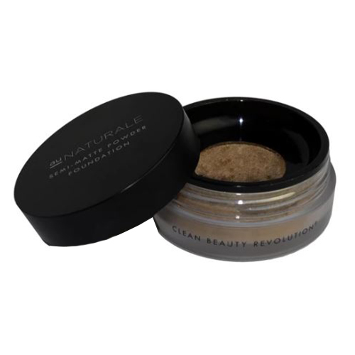 Au Naturale Cosmetics Semi-Matte Powder Foundation - Java, 4g/0.1 oz