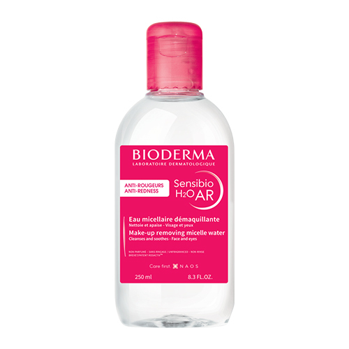 Bioderma Sensibio H2O AR on white background
