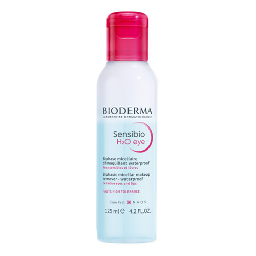Bioderma Sensibio H2O Eye, 125ml/4.23 fl oz Bioderma Sensibio H2O Eye on white background