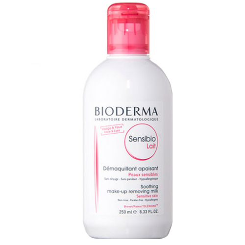 Bioderma Sensibio Milk, 250ml/8.33 fl oz Bioderma Sensibio Milk on white background