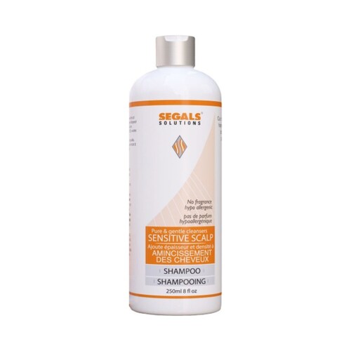 Segals Sensitive Scalp Shampoo, 250ml/8.45 fl oz Segals Sensitive Scalp Shampoo on white background