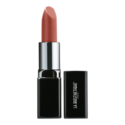 La Biosthetique Sensual Lipstick C146 - Orange Delight, 4g/0.1 oz La Biosthetique Sensual Lipstick Creamy C130 - Mahogany Red on white background