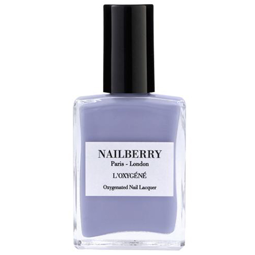 Nailberry Minty Fresh, 15ml/0.5 fl oz Nailberry Peony Blush on white background