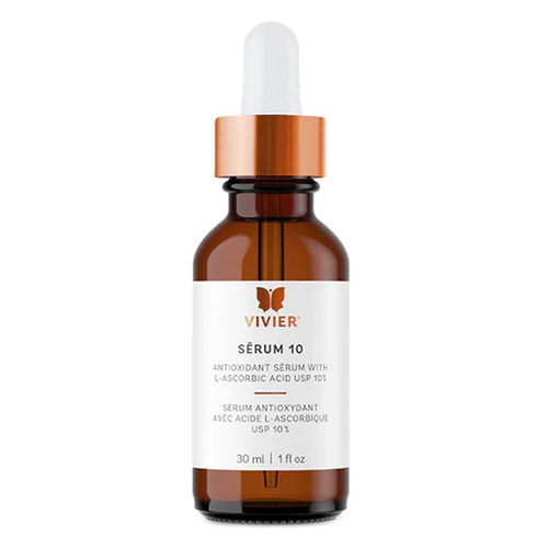 VivierSkin Serum 10 on white background