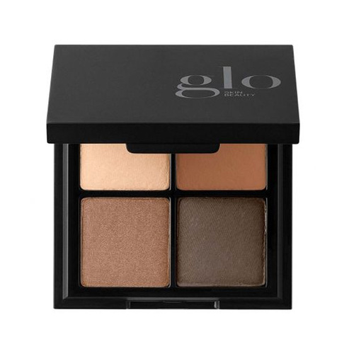 Glo Skin Beauty Shadow Quad - Northern Lights, 1 piece Glo Skin Beauty Shadow Quad - Bon Voyage on white background