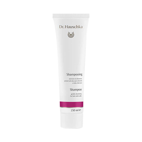 Dr Hauschka Shampoo on white background
