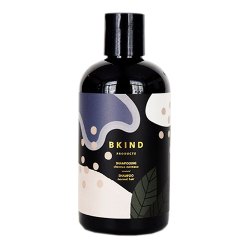 BKIND Shampoo Liquid Mandarin And Juniper Berries on white background