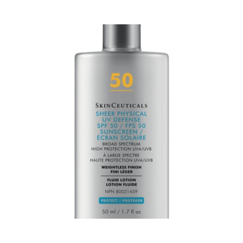 SkinCeuticals Sheer Physical UV Defense SPF 50 on white background