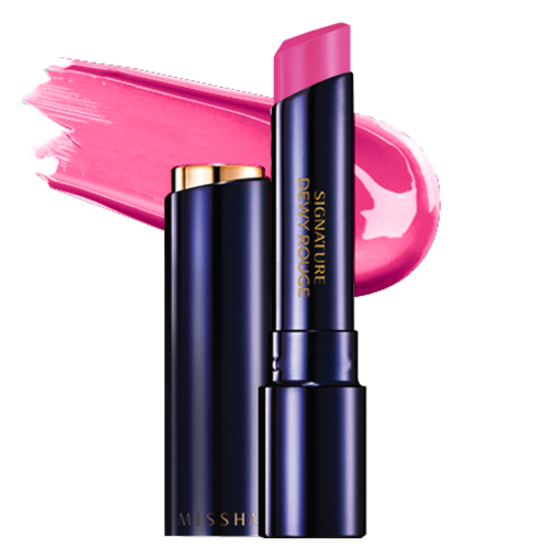 MISSHA Signature Dewy Rouge RD02 | Ruby Ring, 3.4g/0.1 oz MISSHA Signature Dewy Rouge BE01 | Chippon Dress on white background