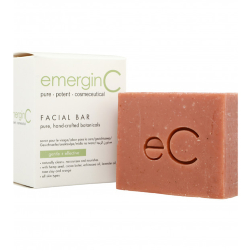 emerginC Signature Facial Bar, 128g/4.5 oz emerginC Signature Facial Bar on white background