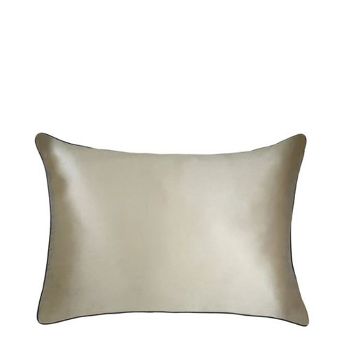 Kumuya Silk Pillowcase - Champagne Gold, 1 pieces Kumuya Silk Pillowcase - Champagne Gold on white background