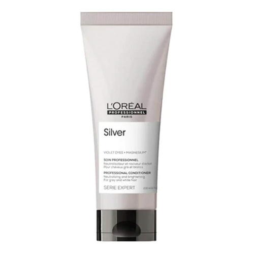 L'oreal Professional Paris Silver Conditioner, 200ml/6.76 fl oz Loreal Professional Paris Silver Conditioner on white background