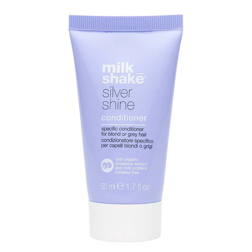milk_shake Silver Shine Conditioner on white background