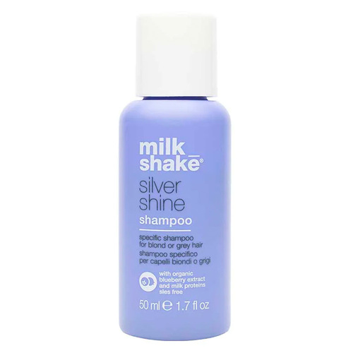 milk_shake Silver Shine Shampoo on white background