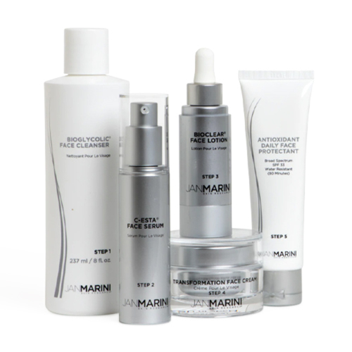 Marini Skin Solutions Skin Care Management System - Normal to Combination with DFP on white background