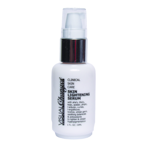 Visual Changes Skin Lightening Serum on white background