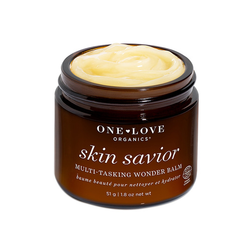 One Love Organics Skin Savior Multi-tasking Wonder Balm on white background