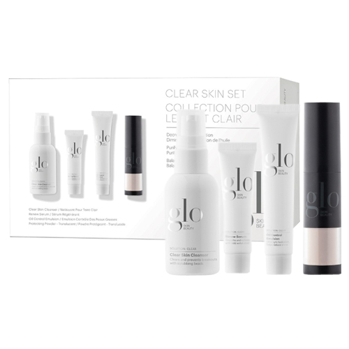 Glo Skin Beauty Skin Set - Clear, 1 set Glo Skin Beauty Skin Set - Clear on white background