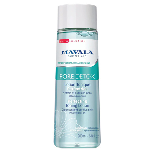 MAVALA Skin Solution Pore Detox Perfecting Toning Lotion, 200ml/6.8 fl oz