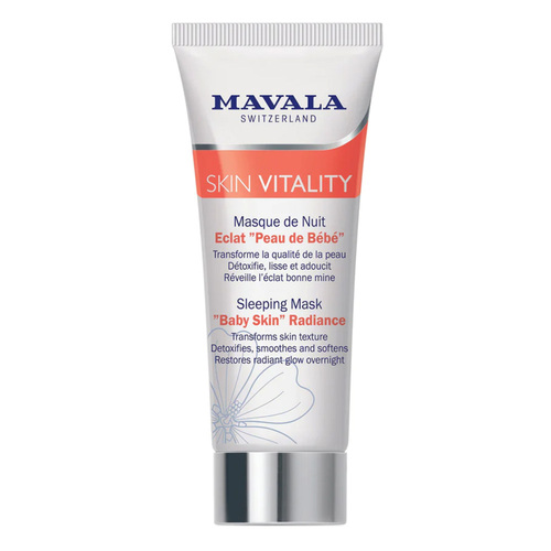 MAVALA Skin Solution Vitality Sleeping Mask Baby Skin Radiance on white background