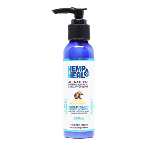 Hemp Heal Skin Therapy on white background