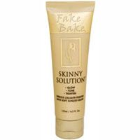 Fake Bake  on white background