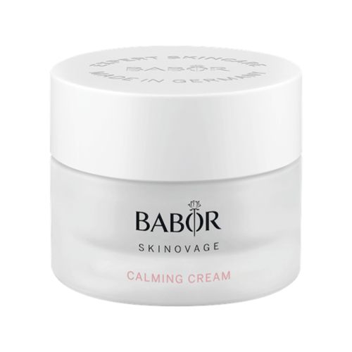Babor Skinovage Calming Cream on white background