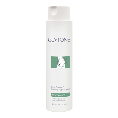Glytone Slim Design Cellulite Night Cream on white background